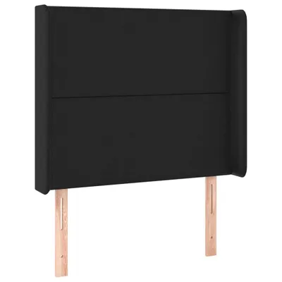 Immagine prodotto di vidaXL Testiera con orecchie Nero 103x16x118/128 cm Pelle finta