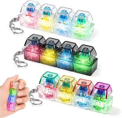 Productafbeelding van Fidget-speeltje in de vorm van een toetsenbord - Set van 3 - Volwassenen en kinderen (3pcs)