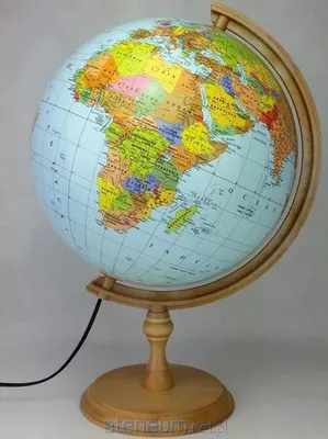 Zdjęcie produktu dla Globus polityczny podświetlany 32 cm