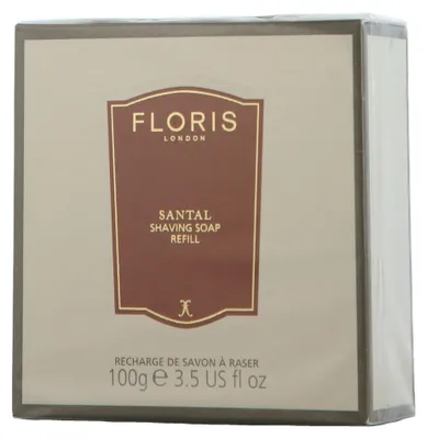 Imagen del producto de Jabón de afeitar Floris Santal, recambio (100 g)