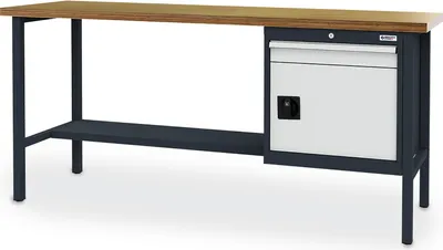 Image de WS24 Établi à caisson L x P x H 2 000 x 600 x 960 mm - WS24-100130