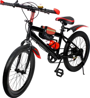 Produktbild von 20 Zoll Mountainbike, 7-Gang-Schaltung, verstellbarer Sattel, Rot