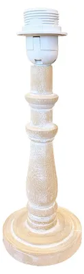 Immagine prodotto di Base per lampada Clayre & Eef Ø 12x31 cm in legno marrone