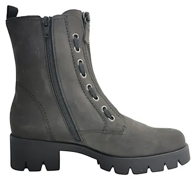 Imagen del producto de Botas tipo botín de la marca Gabor, con cremallera, color gris, para uso casual