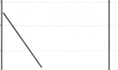Immagine prodotto di vidaXL Pali per recinzione, 26 pezzi, grigio, 3,2 x 3,2 x 170 cm
