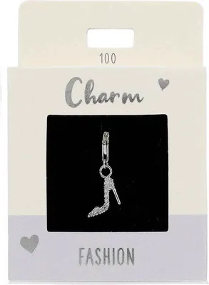 Produktbild von DEPESCHE Charm Express yourself High Heel silber