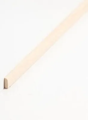 Produktbild von Abdeckleiste Massivholz 4 x 10 x 2000 mm Abachi zum Kleben, Schrauben & Nageln Massivholz Sockelleiste by PROVISTON 2 Meter | 1 Stück