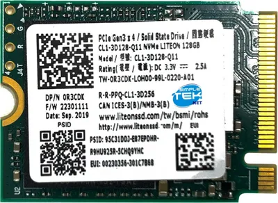 Immagine prodotto di Lite-on Cl1-3d128-q11 Ssd M.2 2230 128gb Pcie Nvme Disco Stato Solido Pc