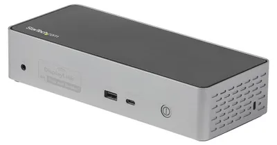 Produktbild von StarTech.com USB-C Dock, 4K 60Hz Quad Monitor DisplayPort & HDMI, Universal USB C Docking Station with 100W Power Delivery Charging, USB Hub w/ 1x USB Type-C & 3x USB-A, Ethernet, Audio - Thunderbolt 3 Compatible (DK31C4DPPDUE)
