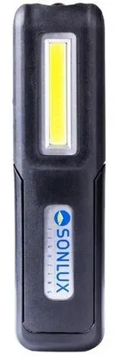 Productafbeelding van Sonlux LED zaklamp 2X3W + batterij + USB (ACHILLES MINI)