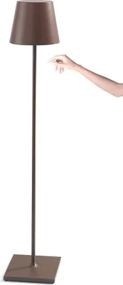 Immagine prodotto di Lampada a led Poldina Pro XXL Corten ricaricabile e dimmerabile 150cm con batteria fino a 12 ore
