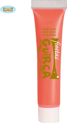 Image de Tube de maquillage rouge fluo - HALLOWEEN - 10 ml