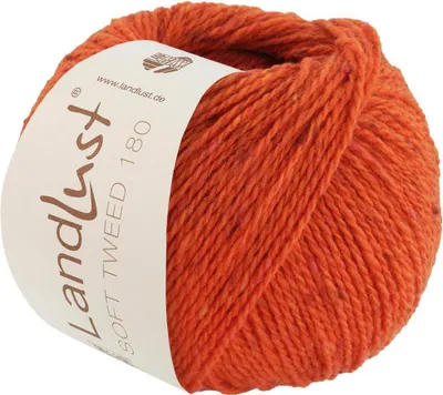 Produktbild von Lana Grossa - Landlust Soft Tweed 180 0124 orange meliert