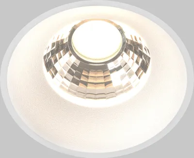 Produktbild von Runde LED Einbauleuchte Weiß 12W 920lm Maytoni IP20 Aluminium Warmweiß