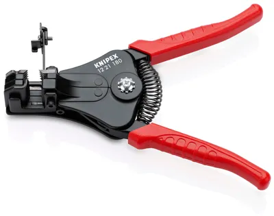 Productafbeelding van Knipex automatische kabelstripper met kunststof handgrepen
