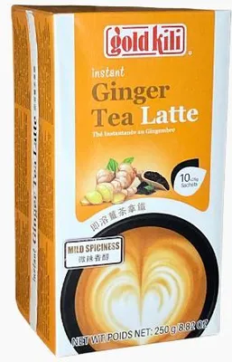 Produktbild von GOLDKILI Instant Ginger tea Latte 250g (10 Sticks)