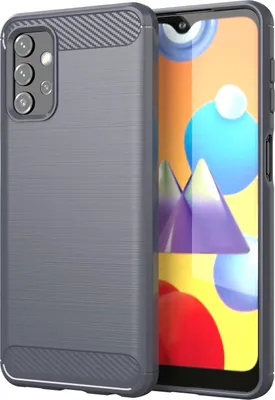 Produktbild von Cadorabo Hülle für Samsung Galaxy A32 5G in Grau Schutzhülle TPU Case Cover Etui Handyhülle