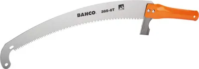 Produktbild von Bahco Astsäge für Teleskopstiele mit 6 ZpZ, Stahlrohr-Griff, verlängertem Haken und gehärteten Zahnspitzen, 360 mm