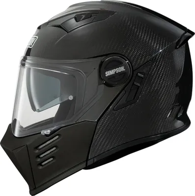 Image de Simpson Darksome Carbon 06 Klapphelm, carbone, S (56)