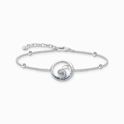 Zdjęcie produktu dla Thomas Sabo - A2045-644-1-L19V - Bransoletka - Damska - Srebro 925, czernione - 16-19 cm