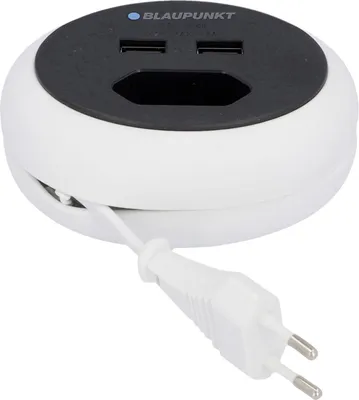 Produktbild von Blaupunkt Steckdosenleiste 1-fach 1,2m für Außen, mit 2x USB mini
