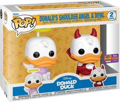 Immagine prodotto di Funko Pop! Disney - Donald Duck Anioł & Diabeł Ekskluzywna Figurki Vinylowa