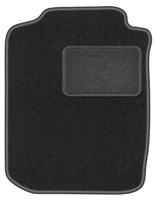 Produktbild von Fahrermatte Velours für Toyota Corolla E11 1997-2001 (Schrägheck) – 1-tlg, Graphit, passgenau – Wielganizator LUX