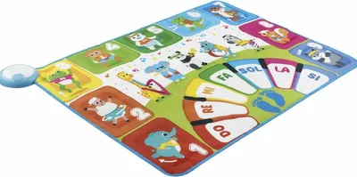 Productafbeelding van Chicco Classic 00011855000680, Interactieve muziekmatt (speelgoed), 2 jaar, AA-batterijen, Meerkleurig