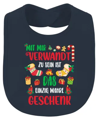 Obrázok produktu pre Darček pre blízkych, Vianoce, rodina, príbuzní, detská slintaninka, tmavomodrá