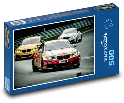 Obrázek produktu pro Puzzle 500 Závodní Auta na Dráze - martinpuzzle