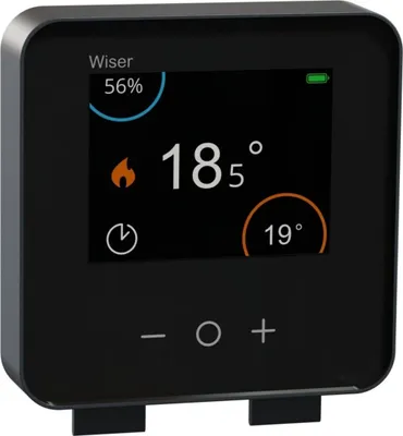 Immagine prodotto di Termostato per radiatori Schneider Electric Wiser nero con CCTFR6401 (CCTFR6401)