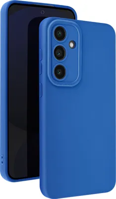 Produktbild von Avizar, SoftGlow Silikonhülle für Samsung Galaxy S24 FE, geschützte Kamera, Blau