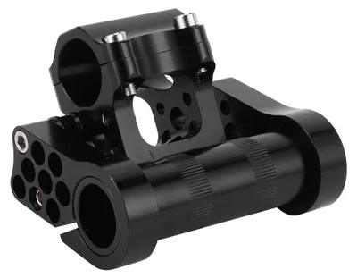 Immagine prodotto di Bicicletta pieghevole con doppio manubrio regolabile 25,4 in lega di alluminio CNC Accessori per biciclette