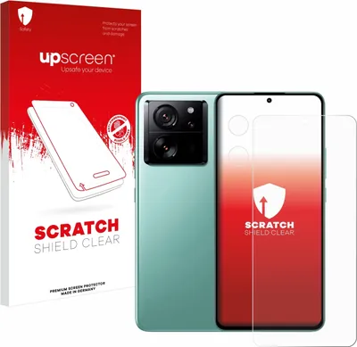 Produktbild von upscreen Schutzfolie für Xiaomi 13T (Display+Kamera) Displayschutz Displayschutzfolie Folie Klar Transparent