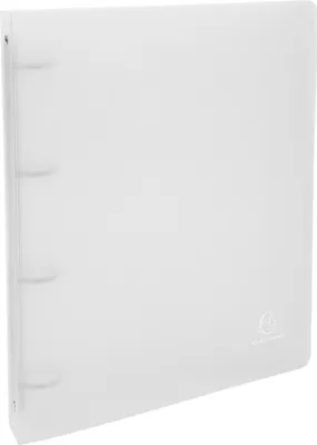 Produktbild von Exacompta 10x Ringbuch PP 700µ + 4 Ringen 30mm Rücken 40mm A4 Transparent 51264E