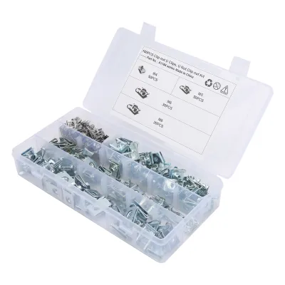 Image de Clips en U, clips de flèche, écrous en U, écrous de cheminée, écrous rapides en acier, fixations pour écrous en U