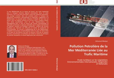Produktbild von Pollution Petrolière de la Mer Méditerranée Liée au Trafic Maritime