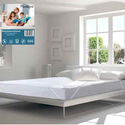 Produktbild von Matratzenschoner 180x200 cm Matratzenauflage - Wasserdicht, Atmungsaktiv & Hypoallergen