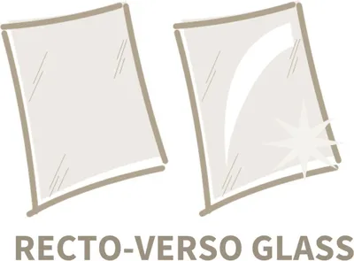 Produktbild von Deknudt Bilderrahmen Glas 20x20 cm Premiumglas