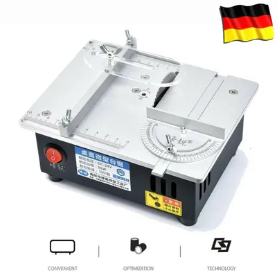 Image de Topchances Scie circulaire à table Mini Table Saw Scie circulaire électrique Plastique PCB Coupe PVC