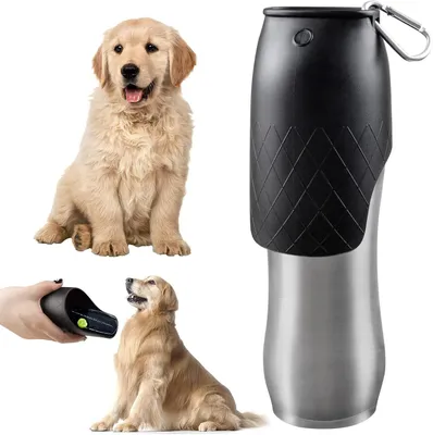 Produktbild von 600ml Trinkflasche Hund Wasserflasche Tragbare Hundeflasche Hundetrinkflasche