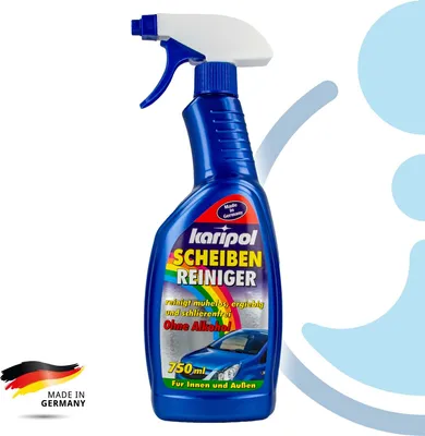 Produktbild von Karipol - Scheibenreiniger - 750 ml, für innen und außen, Antiblendwirkung