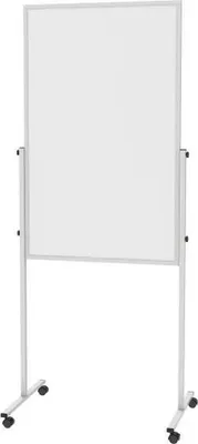 Image de MAUL Tableau d'animation MAULsolid 120 x 75 cm mobile blanc gris
