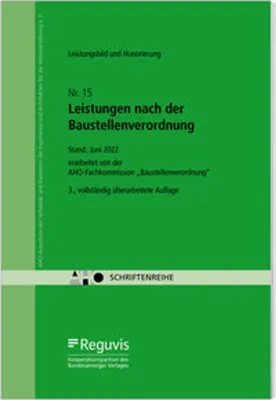 Image de Leistungsbild und Honorierung -  Leistungen nach der Baustellenverordnung