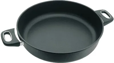Produktbild von Gastrolux Biotan Serve PAN 172032 Bratpfanne, 32 cm max. Durchmesser, Gusseisen/Gussaluminium, Induktionsherd-geeignet, Antihaftbeschichtung