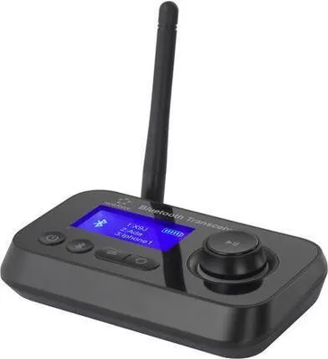 Produktbild von Renkforce RF-BTR-210 Bluetooth® Musik-Sender/Empfänger Bluetooth Version: 5.0 10 m integrierte LED-Anzeige