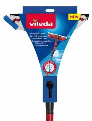 Produktbild von Vileda Window Cleaner Profi Fensterwischer   mit Teleskopstiel