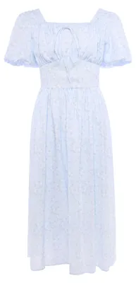 Image de JEONA - Robe pour femmes - Bleu - Taille XXS