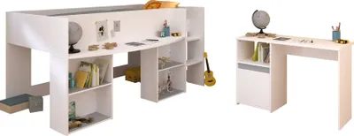 Produktbild von Parisot Pirouette17 Set 2-tlg. – Hochbett & Schreibtisch