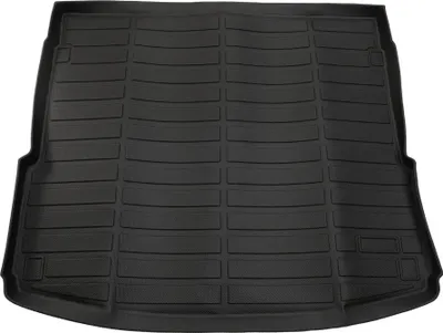 Produktbild von Frachtraumabdeckung Kofferraummatte Kofferraum Frachtraum Gepäck Kofferraumwanne Matte für Audi Q5 SQ5 2018-2025 TPE Schwarz Anti-Rutsch Langgittermuster